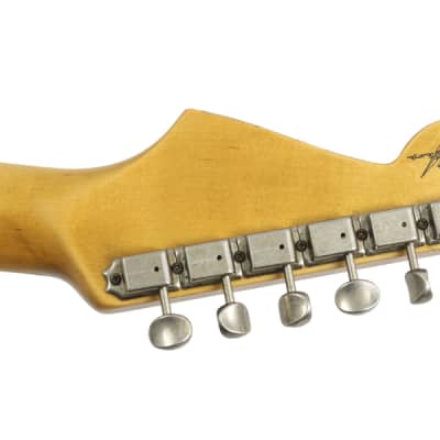 Fender Custom Shop 1960 Stratocaster Heavy Relic Aged Black image 5