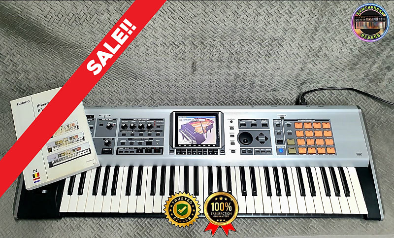 Roland Fantom-X6 61-Key Workstation Keyboard✅ RARE Synthesizer ✅ CHECKED &  World Wide Shipping✅