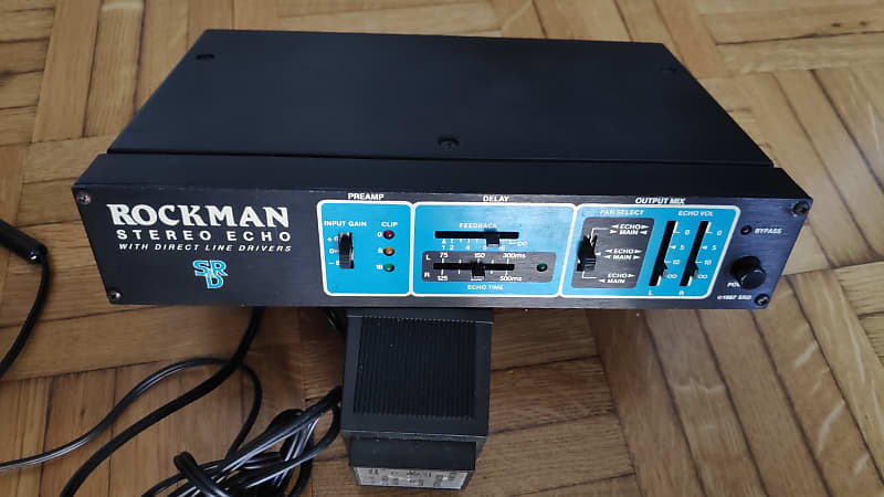 Rockman Stereo Echo analog delay - 1987 - Rare vintage | Reverb Cyprus