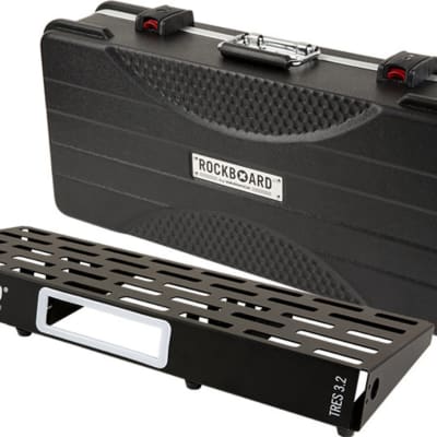 RockBoard TRES 3.2, 23.5" x 9.3" Pedalboard with Touring ABS Case image 1