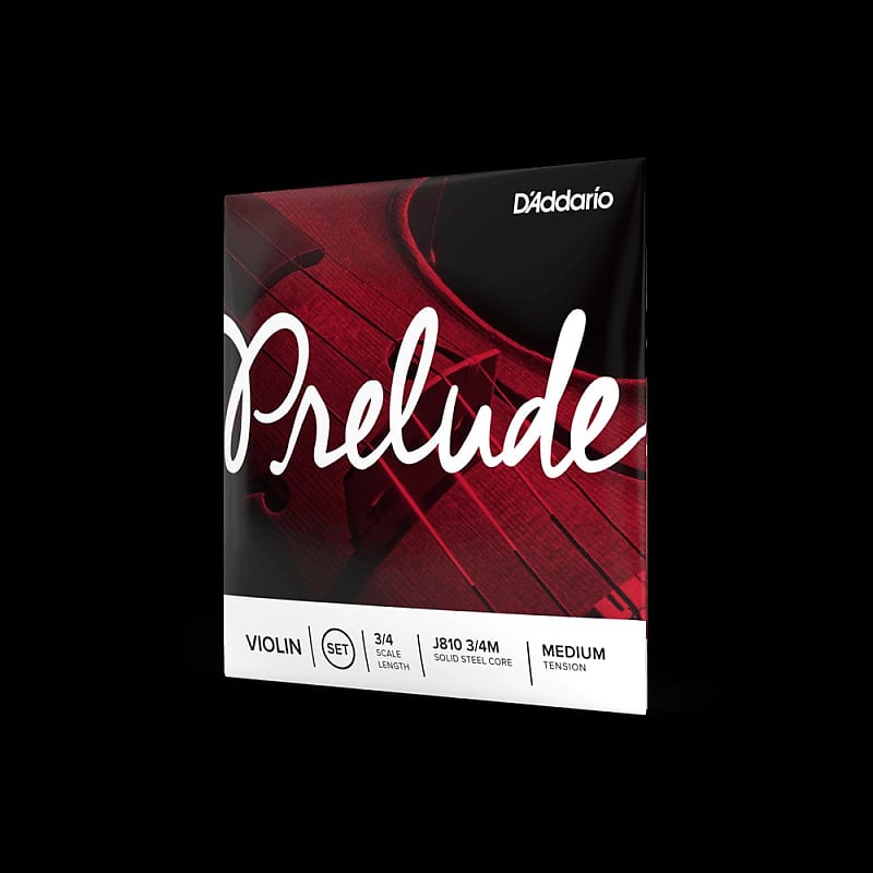 D'Addario Prelude Violin Single E String | 3/4 Scale | Medium Tension image 1
