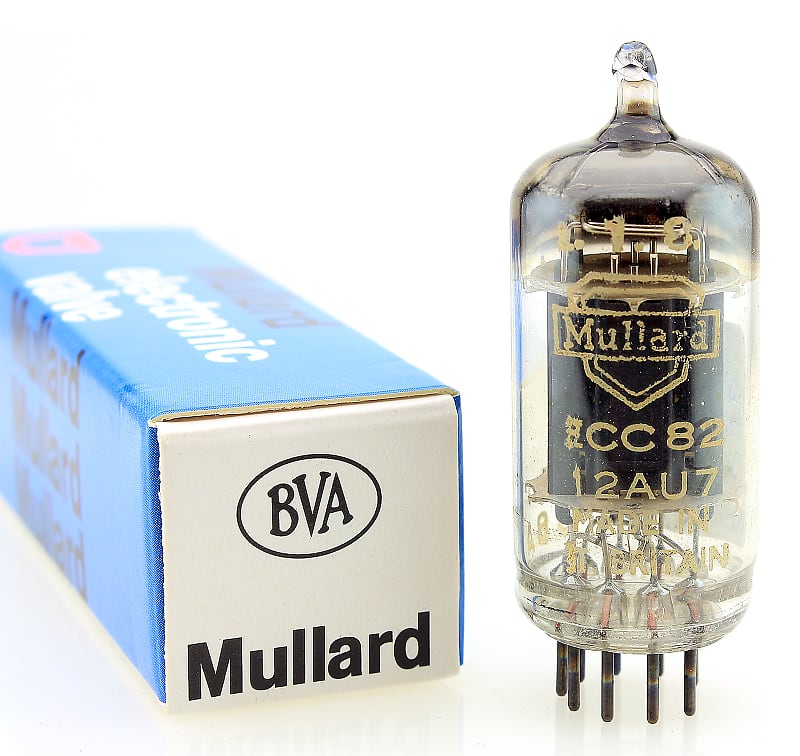 1958 Mullard ECC82 12AU7 SQUARE GETTER VACUUM TUBE | Reverb