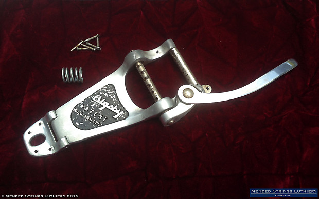 1961 Bigsby B-7 B7 Vibrato Tailpiece with Spring & Screws