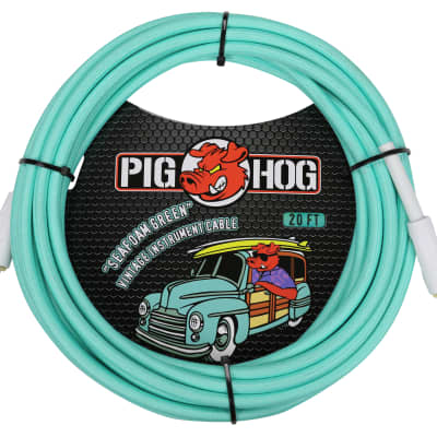 Pig Hog PCH20SG  "Seafoam Green" - Instrument Cable 6m/20ft Bild 1