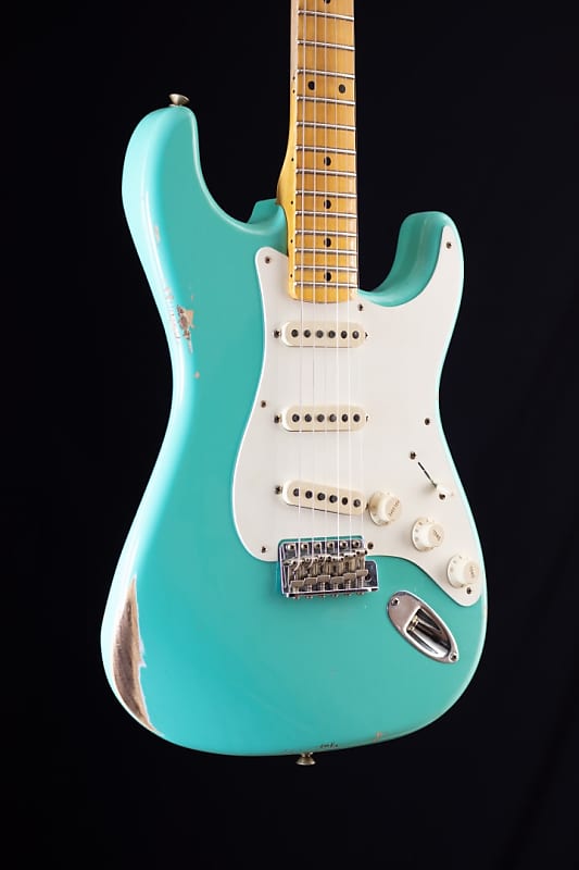 Fender Custom Shop 1955 Stratocaster Relic MN Seafoam Green Fender Custom Shop 1955 Stratocaster Relic MN Seafoam Green