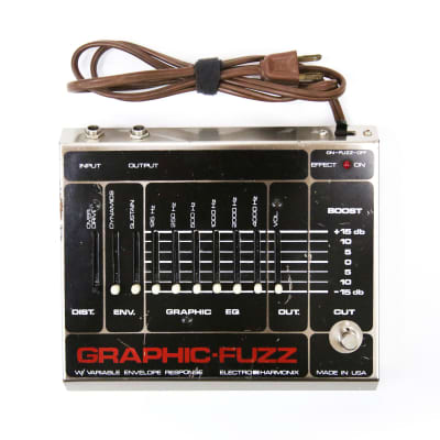 ギター Electro Harmonix GRAPHIC FUZZ Graphic Fuzz | DISCONTINUED 2023 | EQ / Distortion