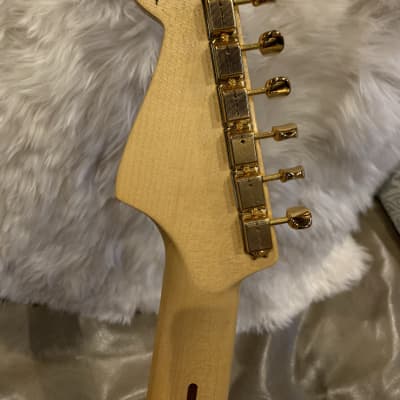 Fender Crazy Rare-Custom Shop  7 String Stratocaster 'Alex Gregory' Blue Sparkle image 5