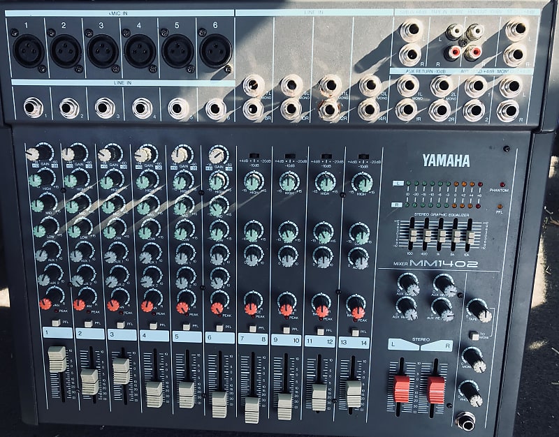 YAMAHA ヤマハ MM1402 14ch オーディオミキサー 楽器・機材