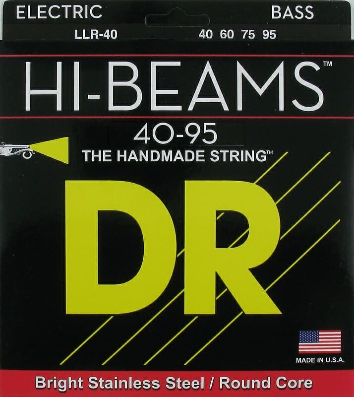 DR - Hi-Beam - Electric Bass Guitar String Set - 40-95 image 1