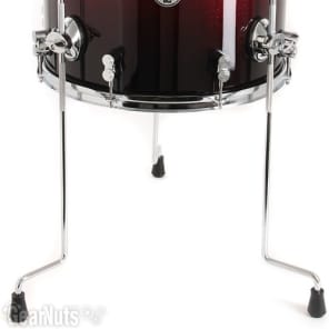 PDP Concept Maple Shell Pack - 7-Piece - Red To Black Sparkle Fade image 3