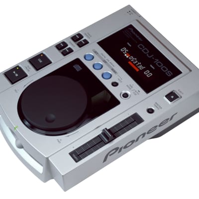 Pair of Pioneer CDJ-100S Professional Table-top CD player w