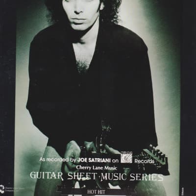"I Believe" Sheet Music Authorized Edition Guitar Joe Satriani Pubblished by Cherry Lane image 1