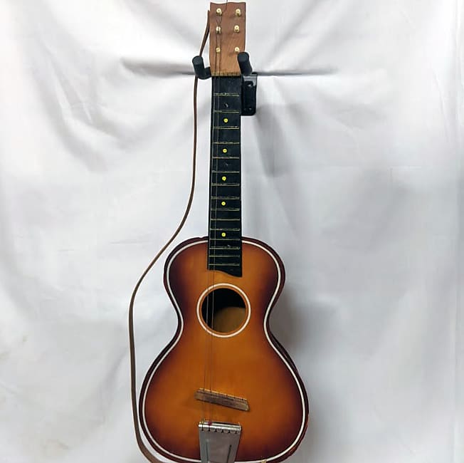 Jefferson 80 Special Acoustic Toy Guitar w Original Box 1950 s