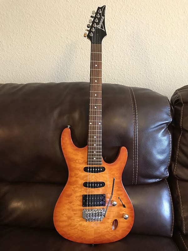 Ibanez SA160QM 2002 Quilted Maple | Reverb