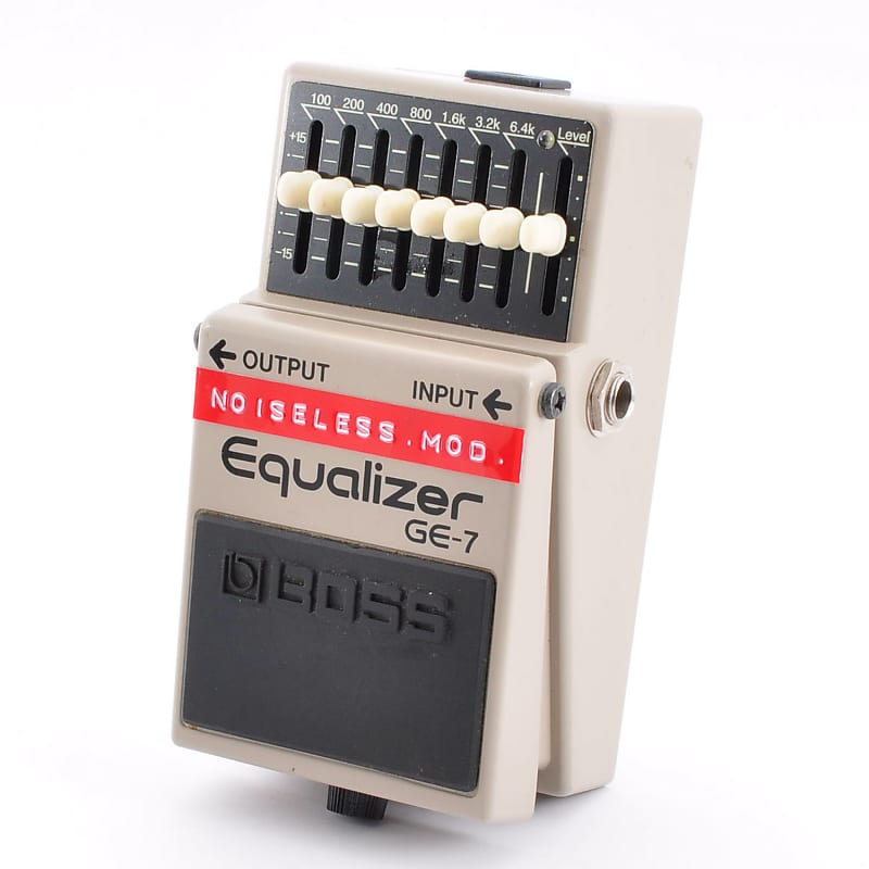 Boss GE-7 Modified Noiseless PSA Equalizer Guitar Effects