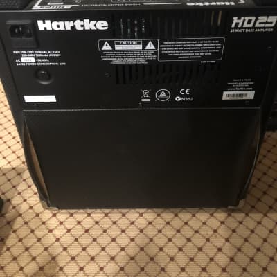 Hartke HD25 25-Watt 1x8" Bass Combo 2010s - Black image 5
