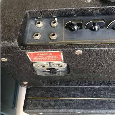 Vox Vox AC50 Valve Amplifier head & Foundation cabinet - 1965/66 1965/66 image 7