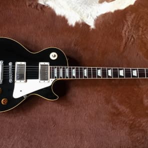 Gibson Les Paul '58 Reissue R8 Custom Historic 2000 Black Top/Natural back and sides image 2