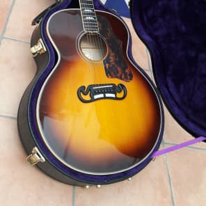 Epiphone Elitist (japan gibson) J-200 2004 Sunburst | Reverb