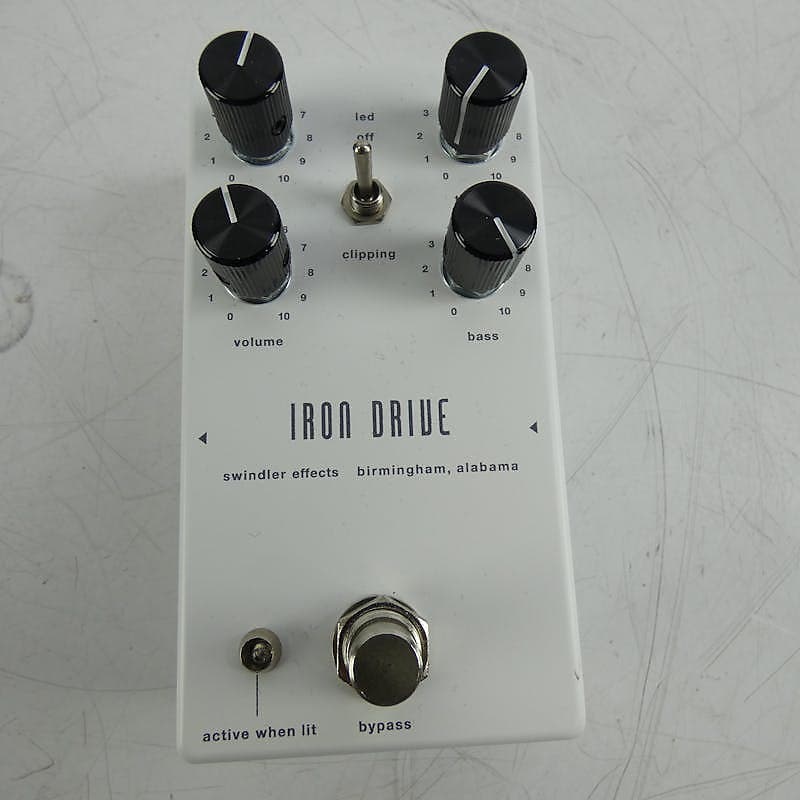 Used SWINDLER FX IRON DRIVE OVERDRIVE V2 Guitar Effects Distortion/Overdrive image 1