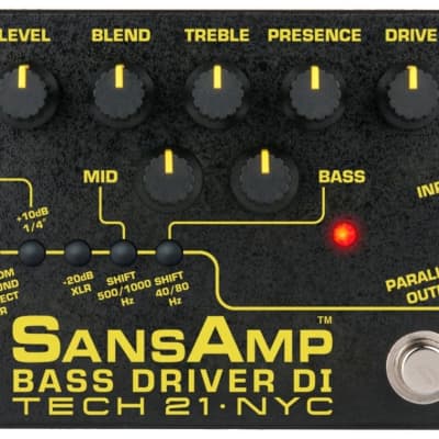 Tech 21 Sansamp Bass Driver D.I. V2 | Reverb