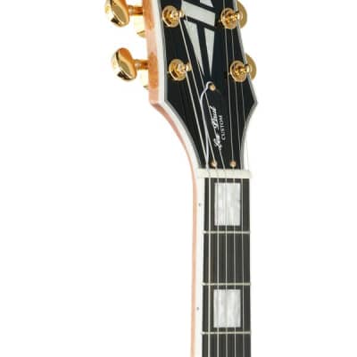 Epiphone Les Paul Custom Koa Guitar Natural image 4