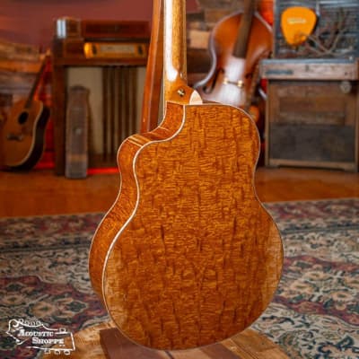 McPherson MG 4.5 Custom Sitka/Flamed Honduran Mahogany Cutaway Acoustic Guitar w/ LR Baggs Pickup #2707 image 11