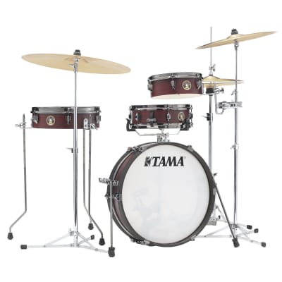 Tama Club Jam Pancake LJK48PBN-BWW Burgundy Walnut Wrap image 1