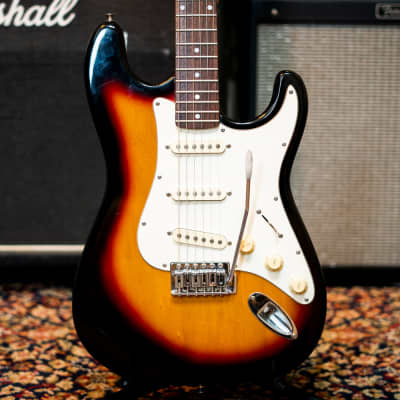 Memphis Stratocaster Lawsuit Era S-Style Guitar (1970s - 80's  Sunburst) image 1