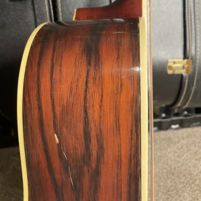 Yamaha FG-512 12 String Acoustic Guitar w/Bridge Pickup Added and Hard Case Included image 7