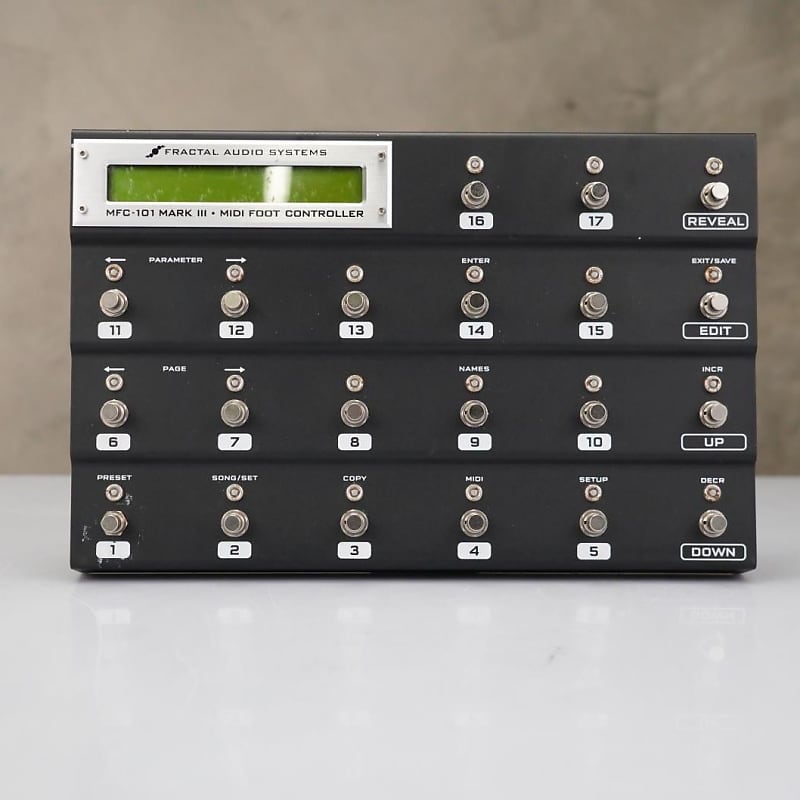 【極美品】Fractal Audio MFC-101 Mark III Fractal Audio MFC-101 Mark III MIDI Foot Controller | Reverb