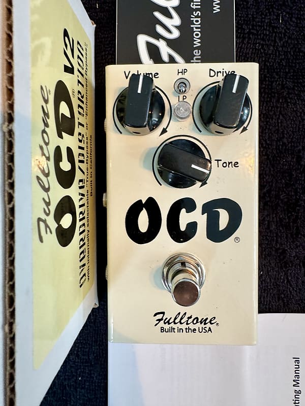 Fulltone OCD V1 Series 3 Obsessive Compulsive Drive Pedal