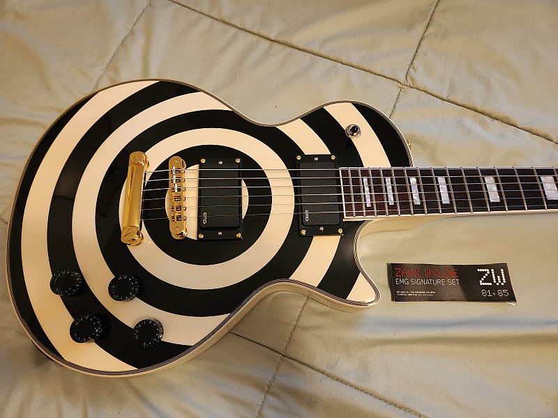 Firefly FFSP Bullseye guitar with Zakk Wylde EMG pickups | Reverb