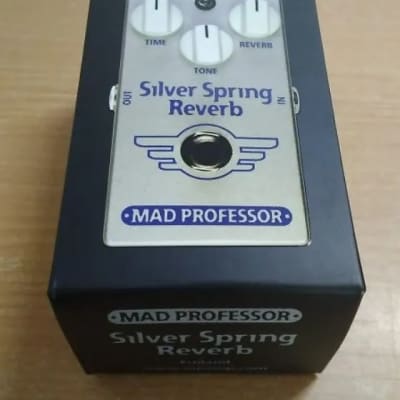 【jasmine】Silver Spring Reverb Silver Spring Reverb Pedal | Mad Professor Amplification