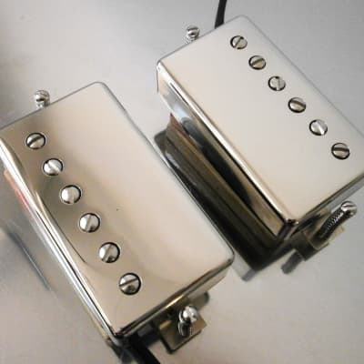 Humbucker Pickups  SET T-Top 1968-1980 VINTAGE Fits Gibson LP SG Les Paul Hand Crafted Q  T-Bucker image 5