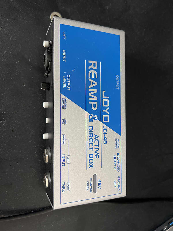 Joyo JDI48 DI and Reamp Box 2023 Silver Reverb