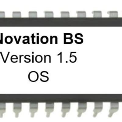 Novation Bass Station Firmware Latest Os V 1.50 Eprom Update Upgrade image 1