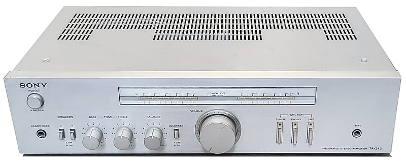 Vintage Sony TA-242 Stereo Amplifier  			