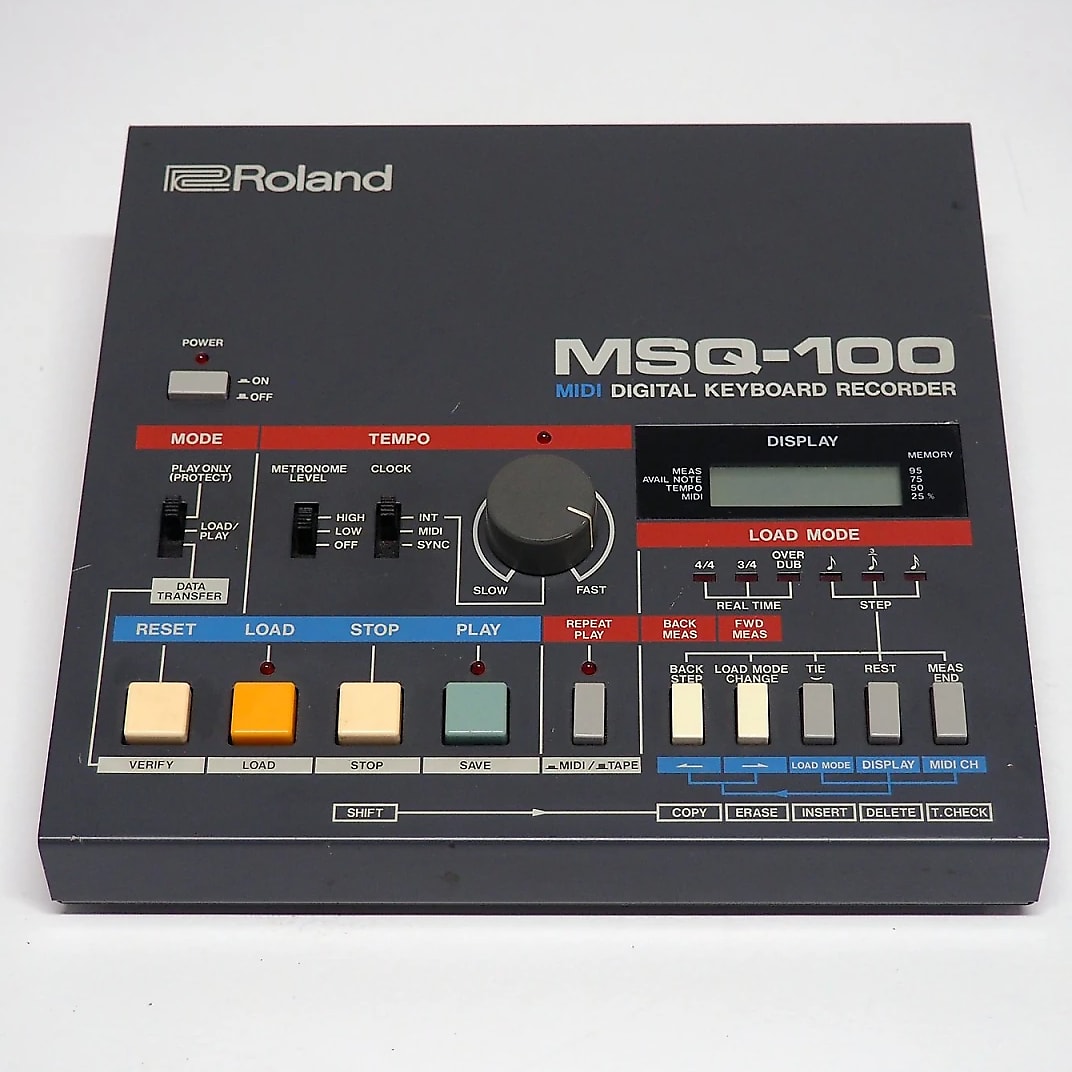 Roland MSQ-100 MIDI Digital Keyboard Recorder | Reverb
