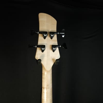 Fodera Yin Yang Standard Purpleheart 4 String Bass With Updated Case image 9