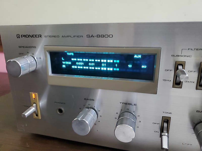 Pioneer SA-8800 Stereo Amplifier Operational (Read Pioneer SA-8800 Stereo Amplifier Operational (Read
