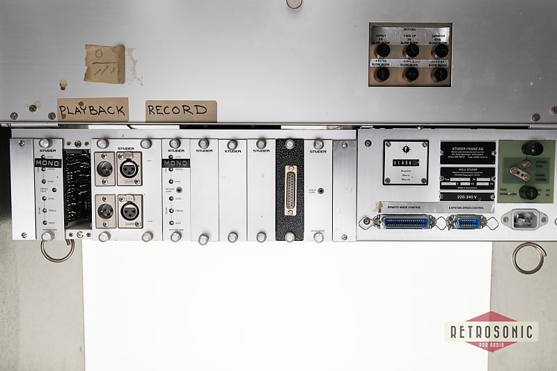 Studer A80-RC-1 1/4 inch Full Track Mono Tape Recorder | Reverb