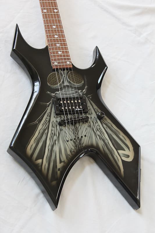 2004 B.C. Rich Body Art Collection The Fly Warlock Limited Edition Electric  Guitar - 