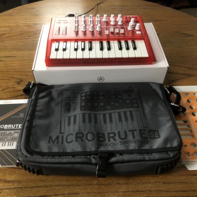 Arturia MicroBrute Red Limited Edition w/ Bag! image 5