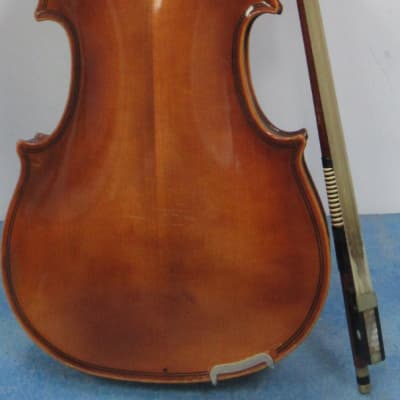 Japan Stradivarius size 4/4 full-size violin, Very Good Condition, case & bow image 18