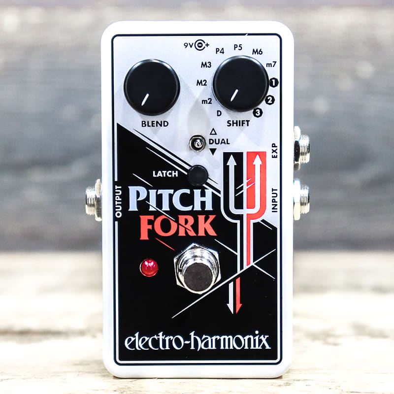 Electro-Harmonix Pitch Fork Polyphonic Pitch Shifter with Dual Mode Effect  Pedal