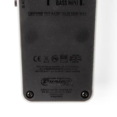Dunlop CBM105Q Cry Baby Mini Bass Wah Pedal image 6