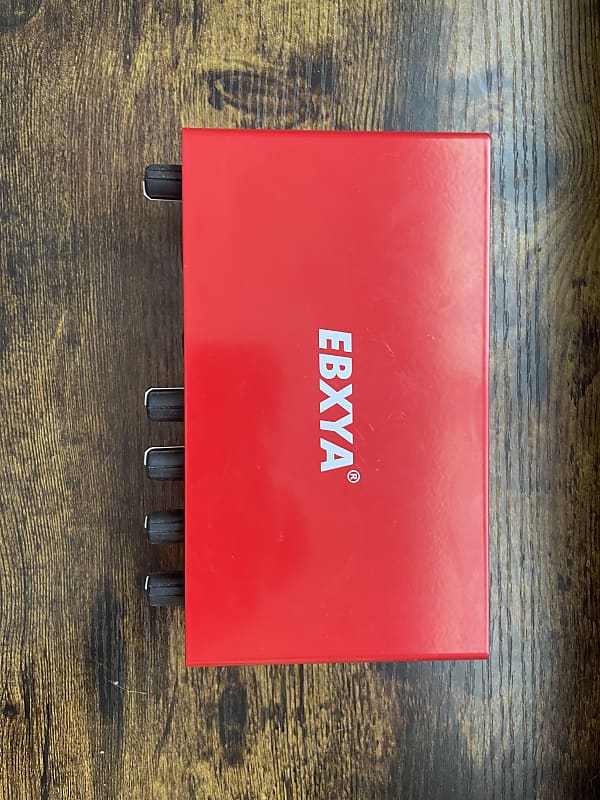 EBXYA 2x2 USB Audio Interface 2024 Res Reverb