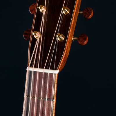 Bourgeois OM DB Signature Deluxe Madagascar Rosewood and Italian Spruce Aged Tone Custom with Pickup Used (2023) image 12
