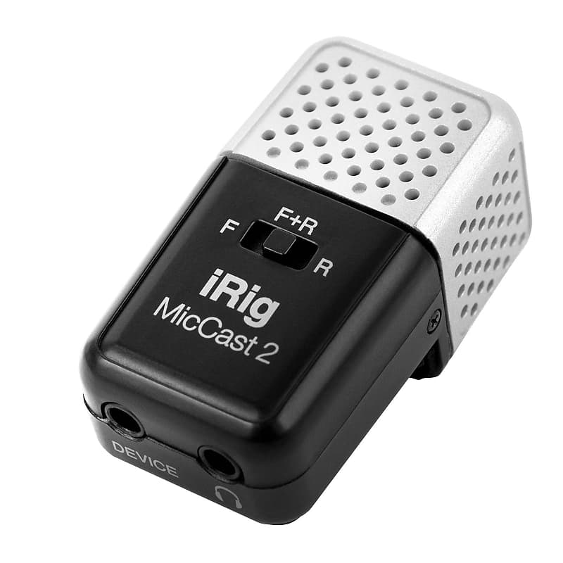IK Multimedia iRig Mic Cast 2 Mobile Device Podcasting Microphone image 1